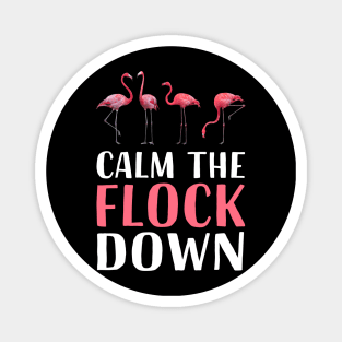 Pink Perfection Stylish Flamingo Tee for Fashionable Nature Lovers Magnet